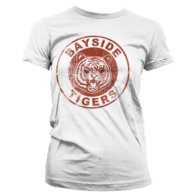 Saved By The Bell - Bayside Tigers Washed Logo Women T-Shirt