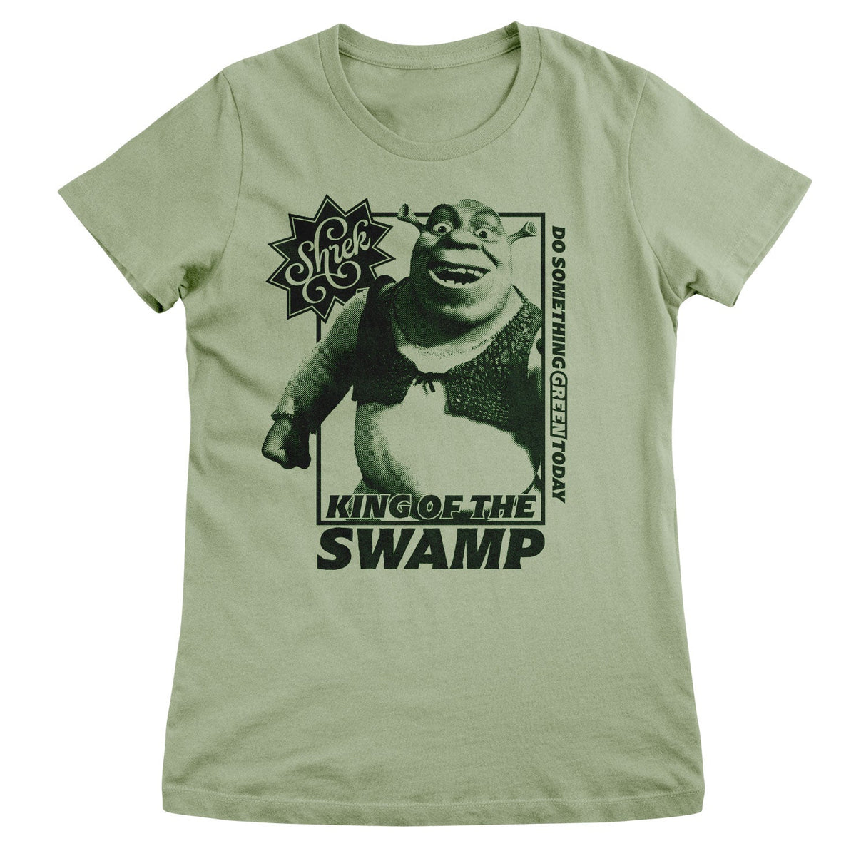 Shrek - Do Something Green Today Women T-Shirt