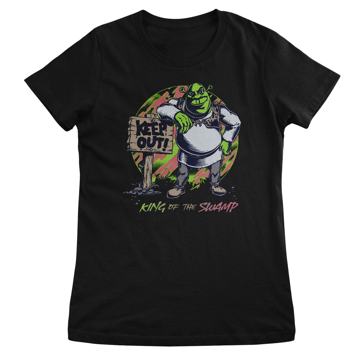 Shrek - KEEP OUT - King Of The Swamp Women T-Shirt