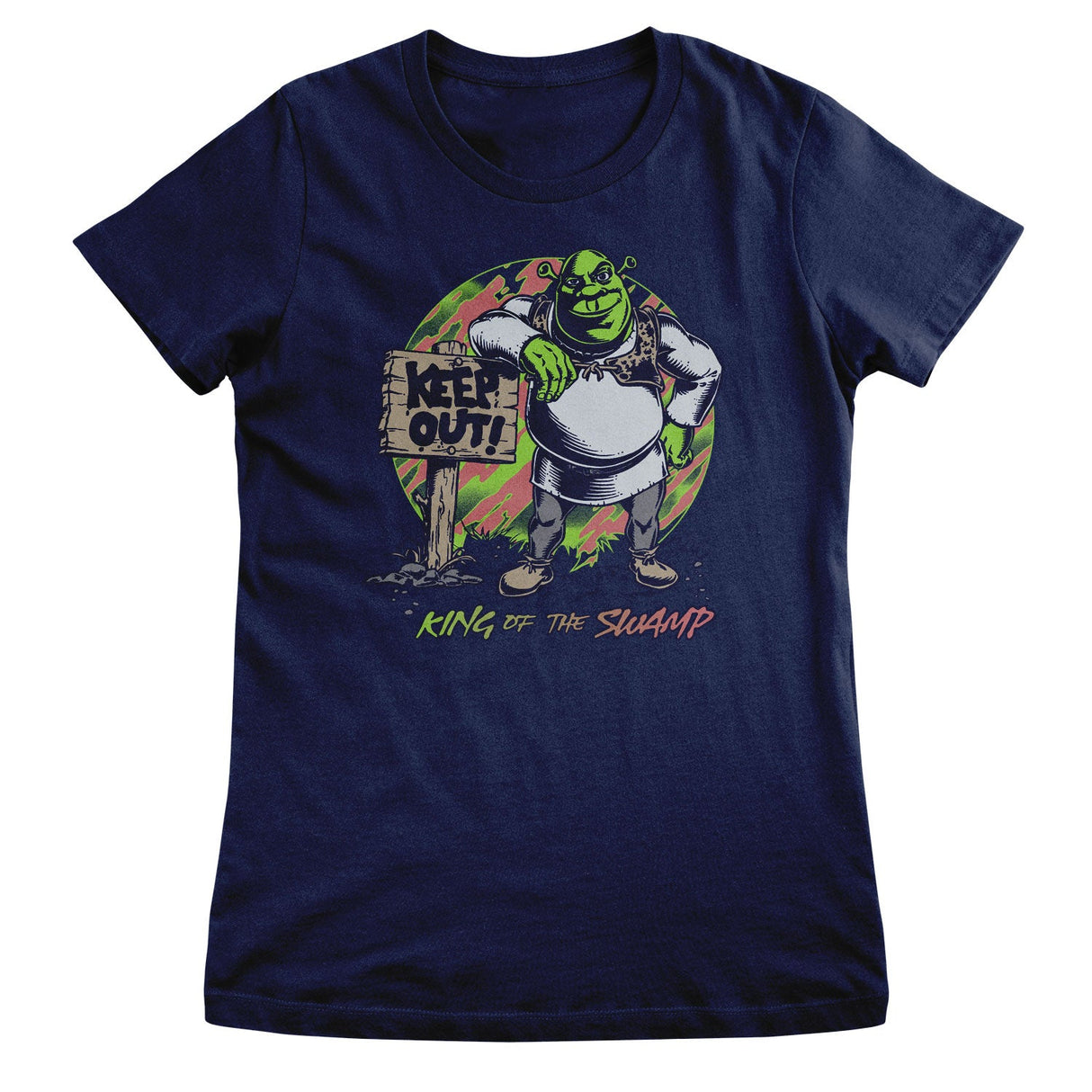 Shrek - KEEP OUT - King Of The Swamp Women T-Shirt