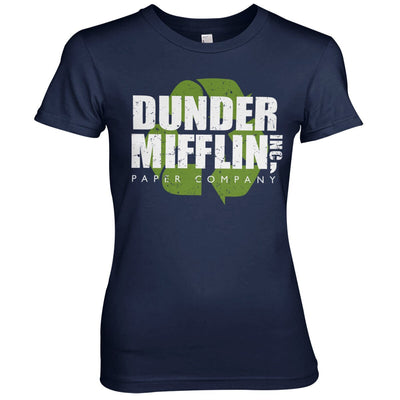 The Office - Dunder Mifflin Recycle Logo Women T-Shirt