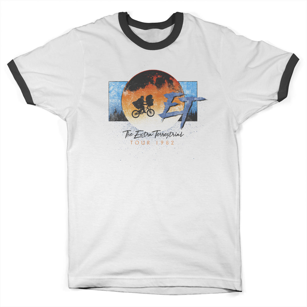 E.T. - The Extra Terrestrial World Tour Ringer Mens T-Shirt