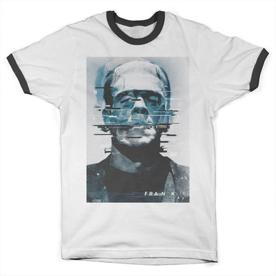 Universal Monsters - Frankenstein Bad Signal Ringer Mens T-Shirt