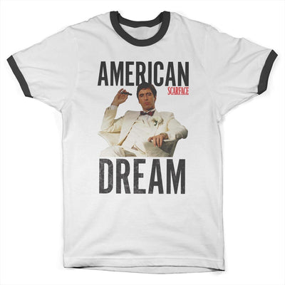 Scarface - American Dream Ringer Mens T-Shirt