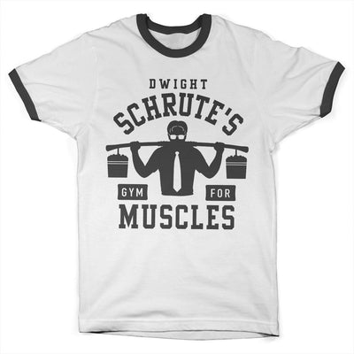 The Office - Dwight Schrute's Gym Ringer Mens T-Shirt