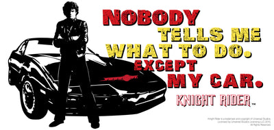 Knight Rider - Knigh Rider - Nobody Tells Me Coffee Mug