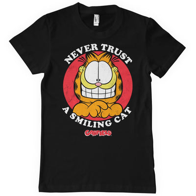 Garfield - Never Trust A Smiling Cat Mens T-Shirt