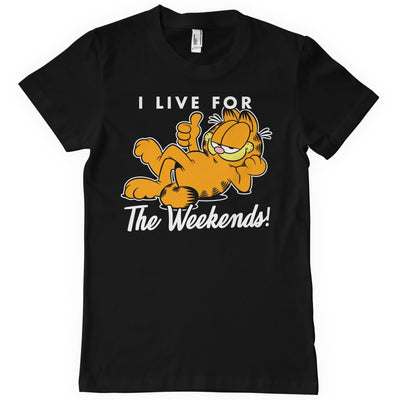 Garfield - Live for The Weekend Mens T-Shirt