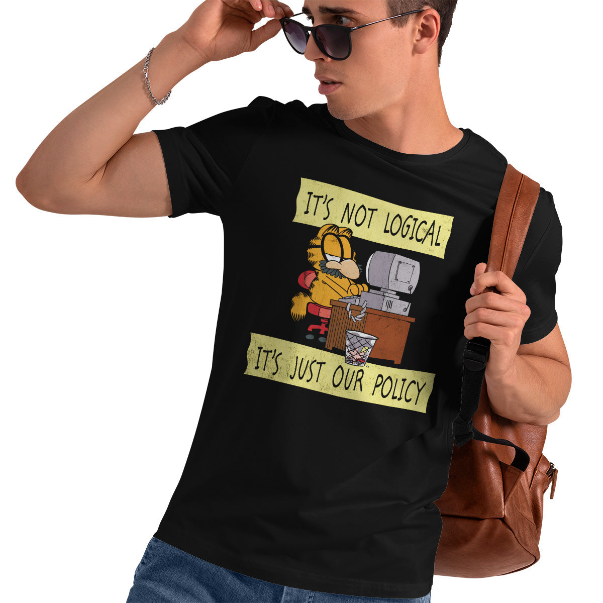 Garfield - Don't Know Mens T-Shirt