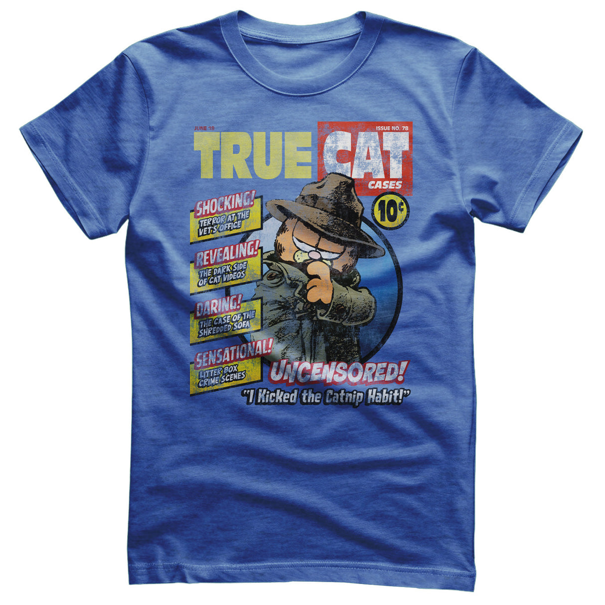 Garfield - True Cat Cases Cover Mens T-Shirt