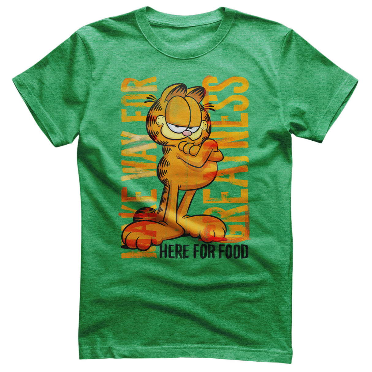 Garfield - Make Way For Greatness Mens T-Shirt