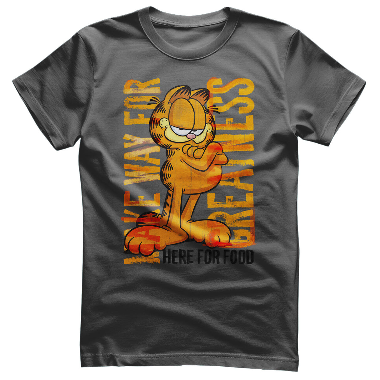 Garfield - Make Way For Greatness Mens T-Shirt