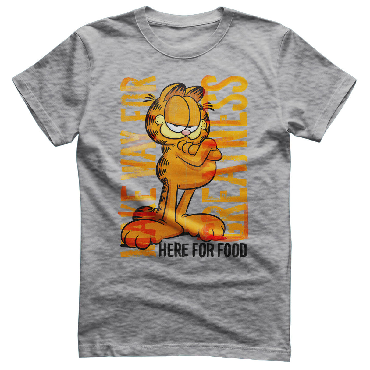Garfield - Make Way For Greatness Mens T-Shirt