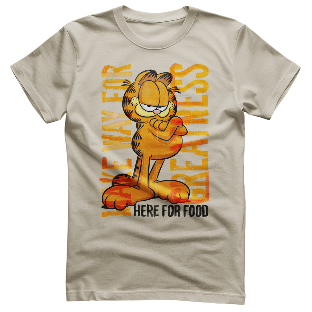 Garfield - Make Way For Greatness Mens T-Shirt