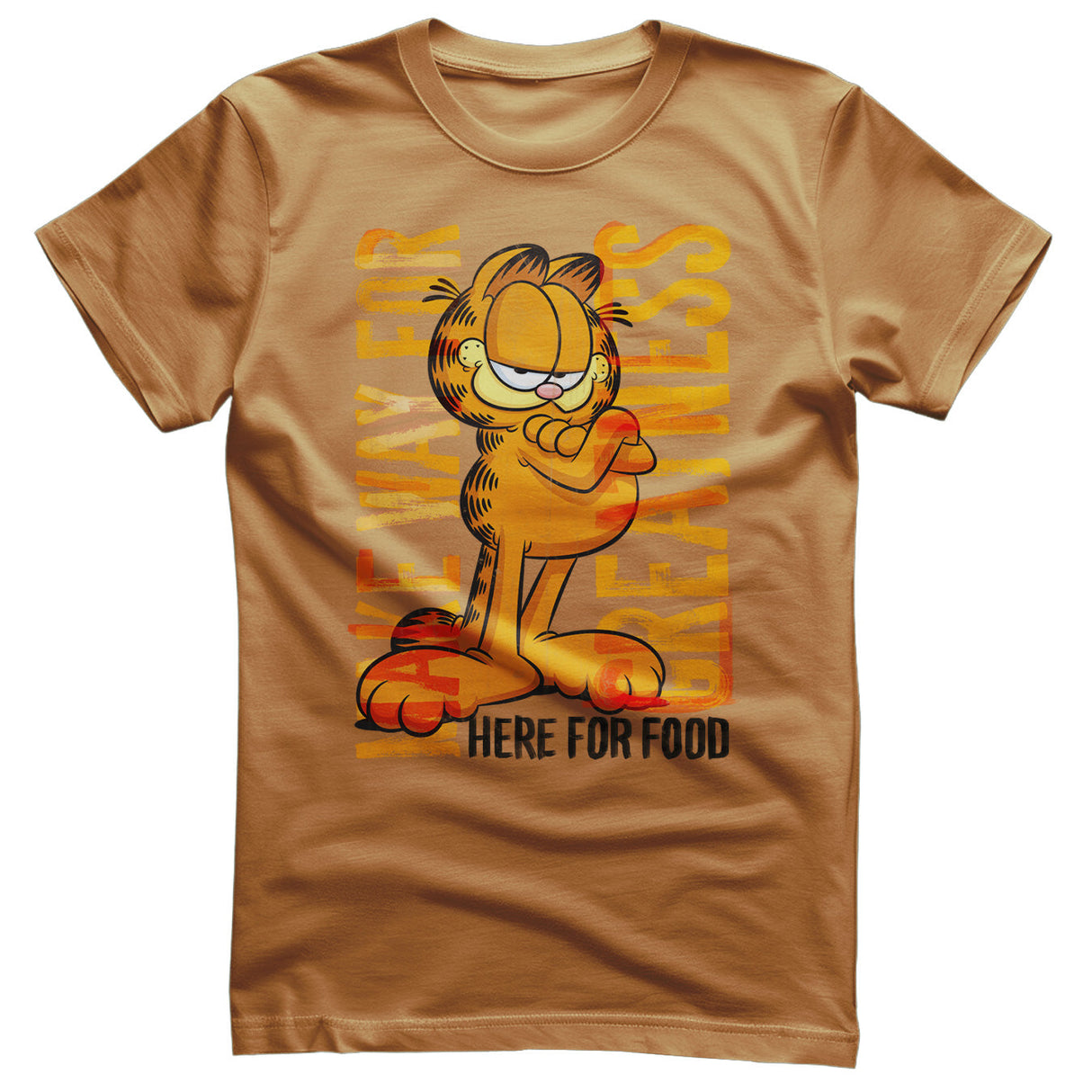Garfield - Make Way For Greatness Mens T-Shirt