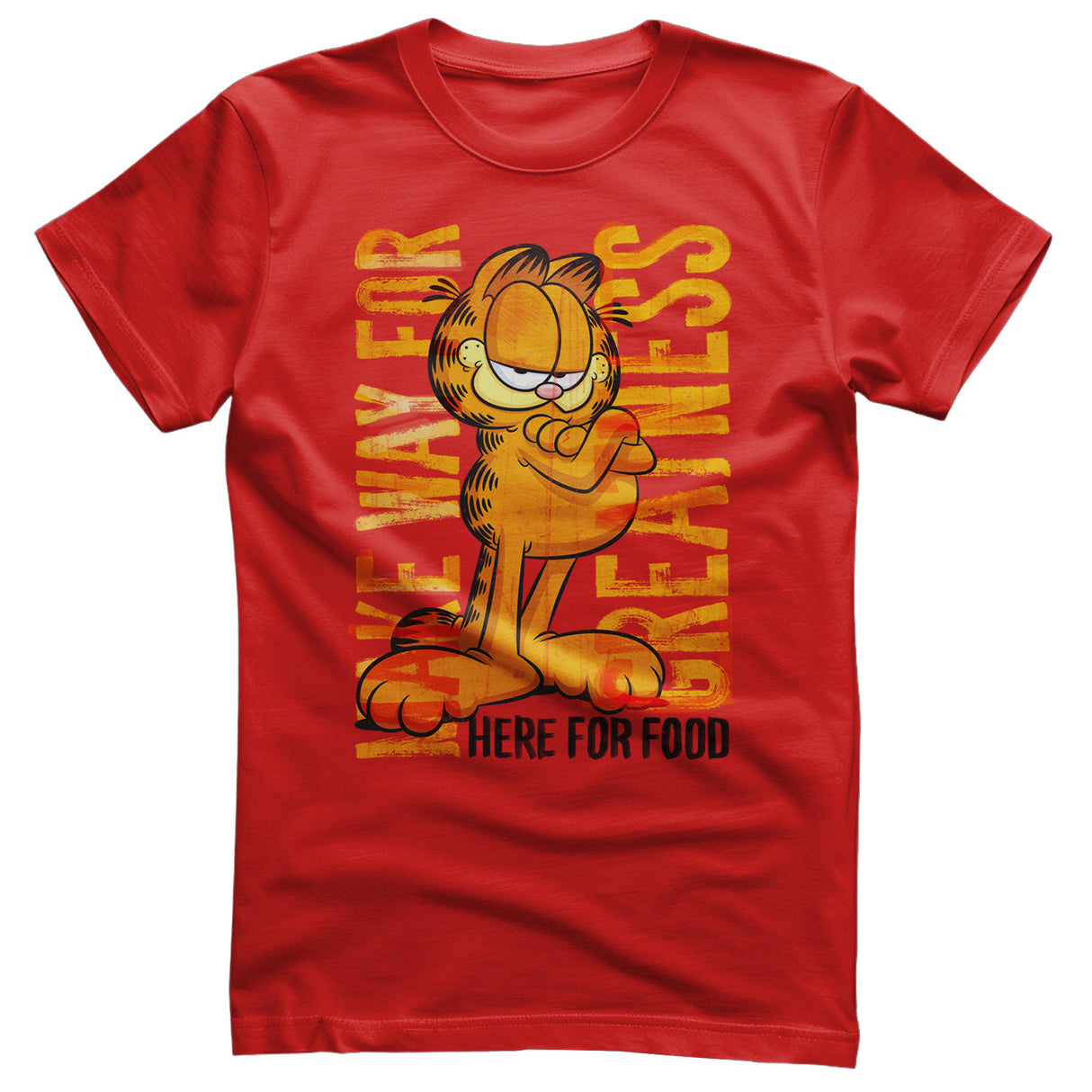 Garfield - Make Way For Greatness Mens T-Shirt