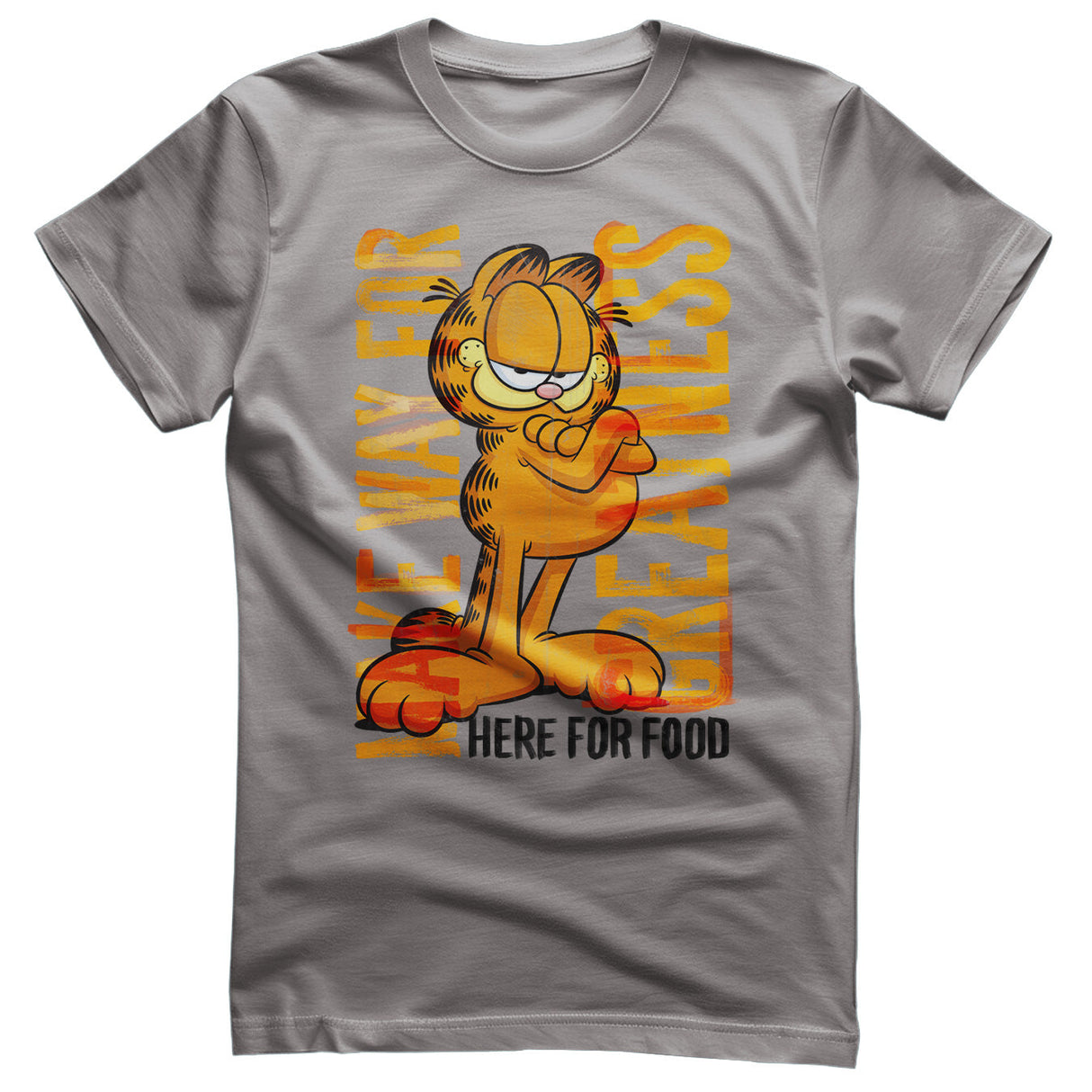 Garfield - Make Way For Greatness Mens T-Shirt