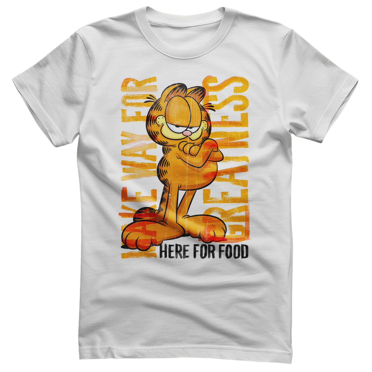 Garfield - Make Way For Greatness Mens T-Shirt