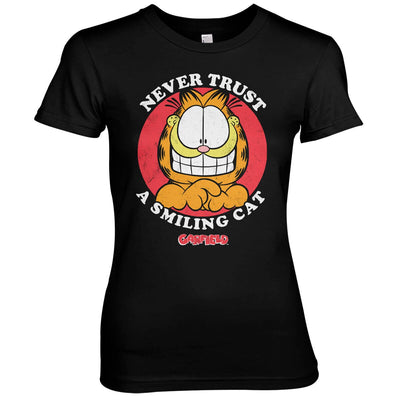 Garfield - Never Trust A Smiling Cat Women T-Shirt