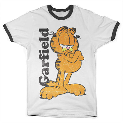 Garfield - Ringer Mens T-Shirt