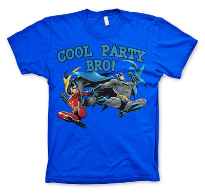 Batman - Cool Party Bro! Mens T-Shirt