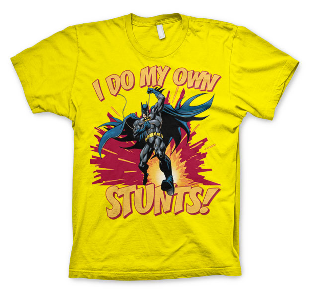 Batman - I Do My Own Stunts Mens T-Shirt