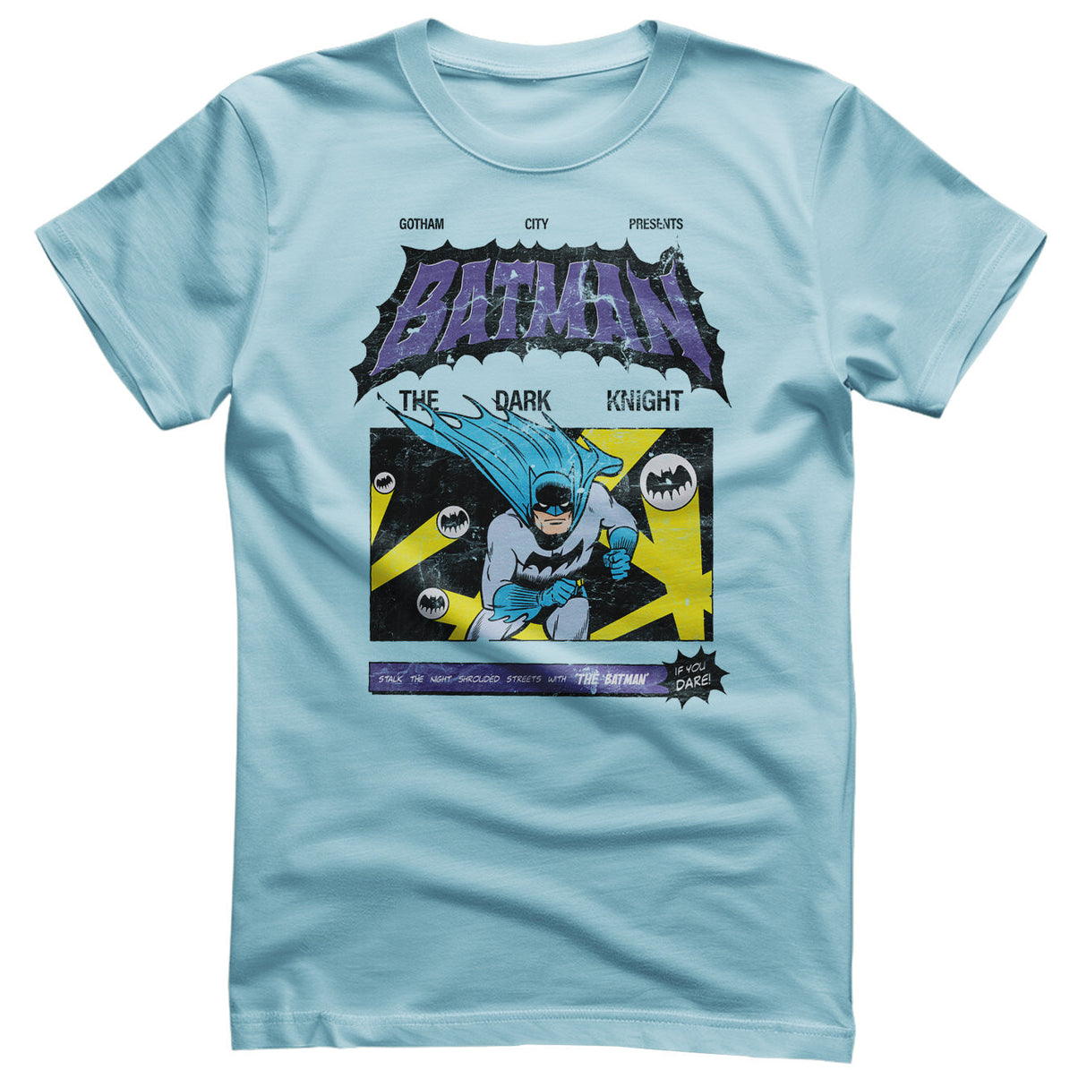 Batman - The Dark Knight Comic Cover Mens T-Shirt