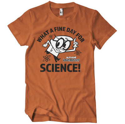 Dexter's Laboratory - What A Fine Day For Science Mens T-Shirt