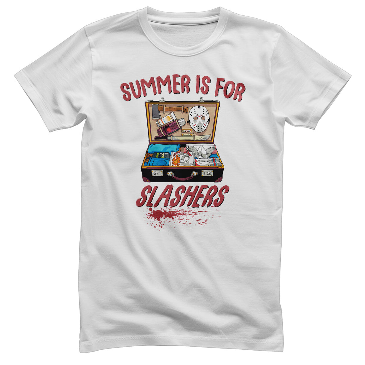 Friday the 13th - Summer Is For Slashers Mens T-Shirt