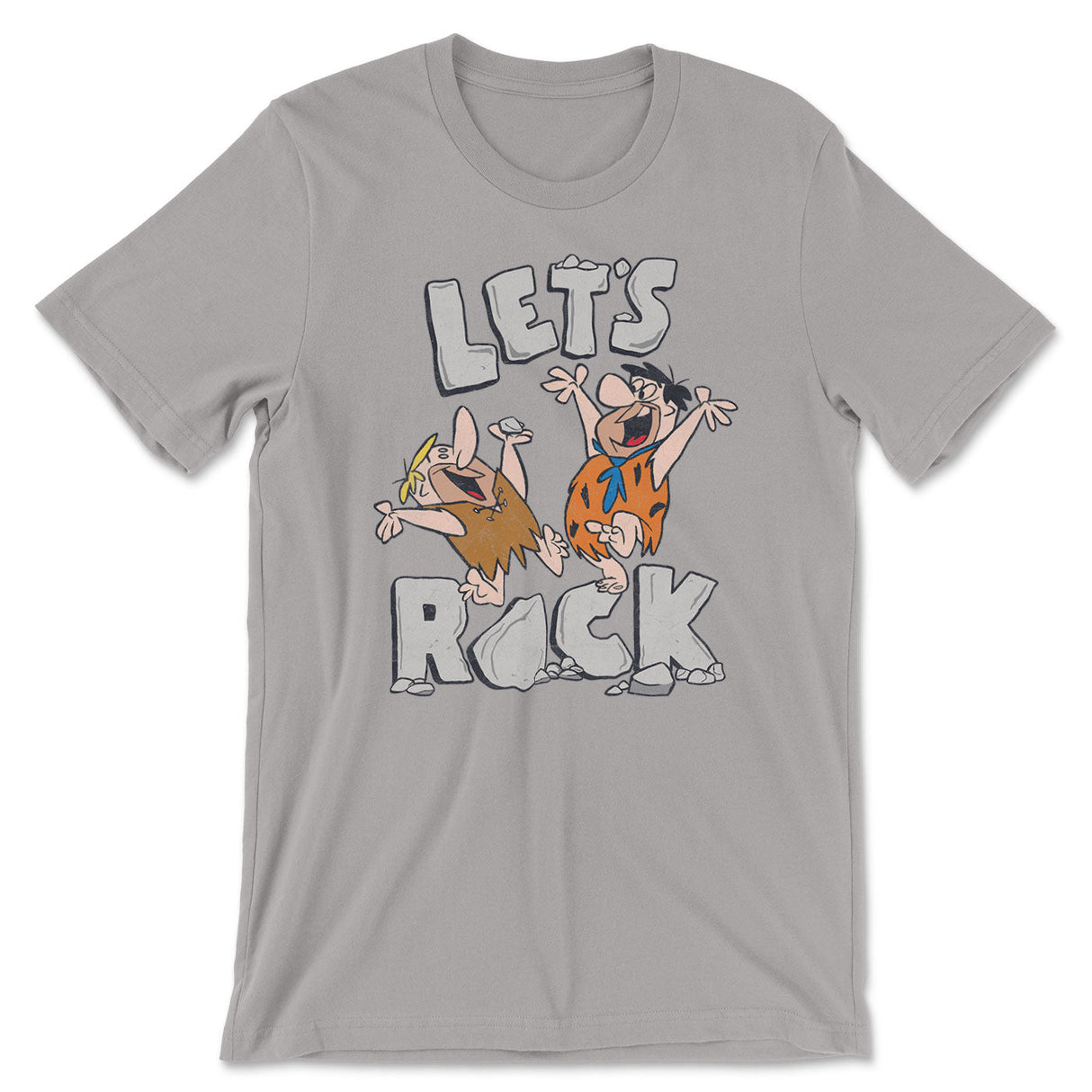 The Flintstones - Let's Rock Mens T-Shirt