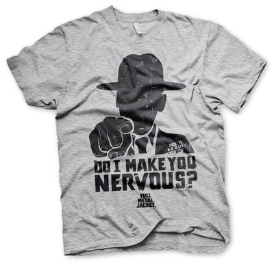 Full Metal Jacket - Do I Make You Nervous Mens T-Shirt