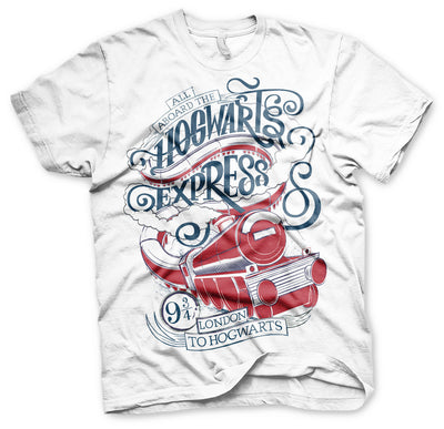 Harry Potter - All Aboard The Hogwarts Express Mens T-Shirt