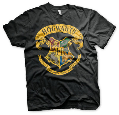 Harry Potter - Hogwarts Crest Mens T-Shirt