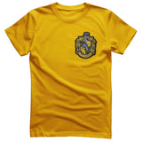 Harry Potter - Hufflepuff Chest Crest Mens T-Shirt