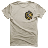 Harry Potter - Hufflepuff Chest Crest Mens T-Shirt