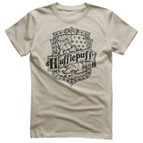Harry Potter - Hufflepuff Washed Crest Mens T-Shirt