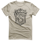 Harry Potter - Slytherin Washed Crest Mens T-Shirt