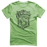 Harry Potter - Slytherin Washed Crest Mens T-Shirt