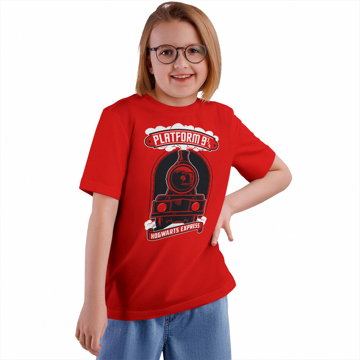 Harry Potter - Paltform 9 3/4 Patch Kids T-Shirt