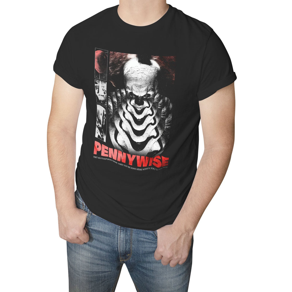 IT - Pennywise - They All Float Mens T-Shirt