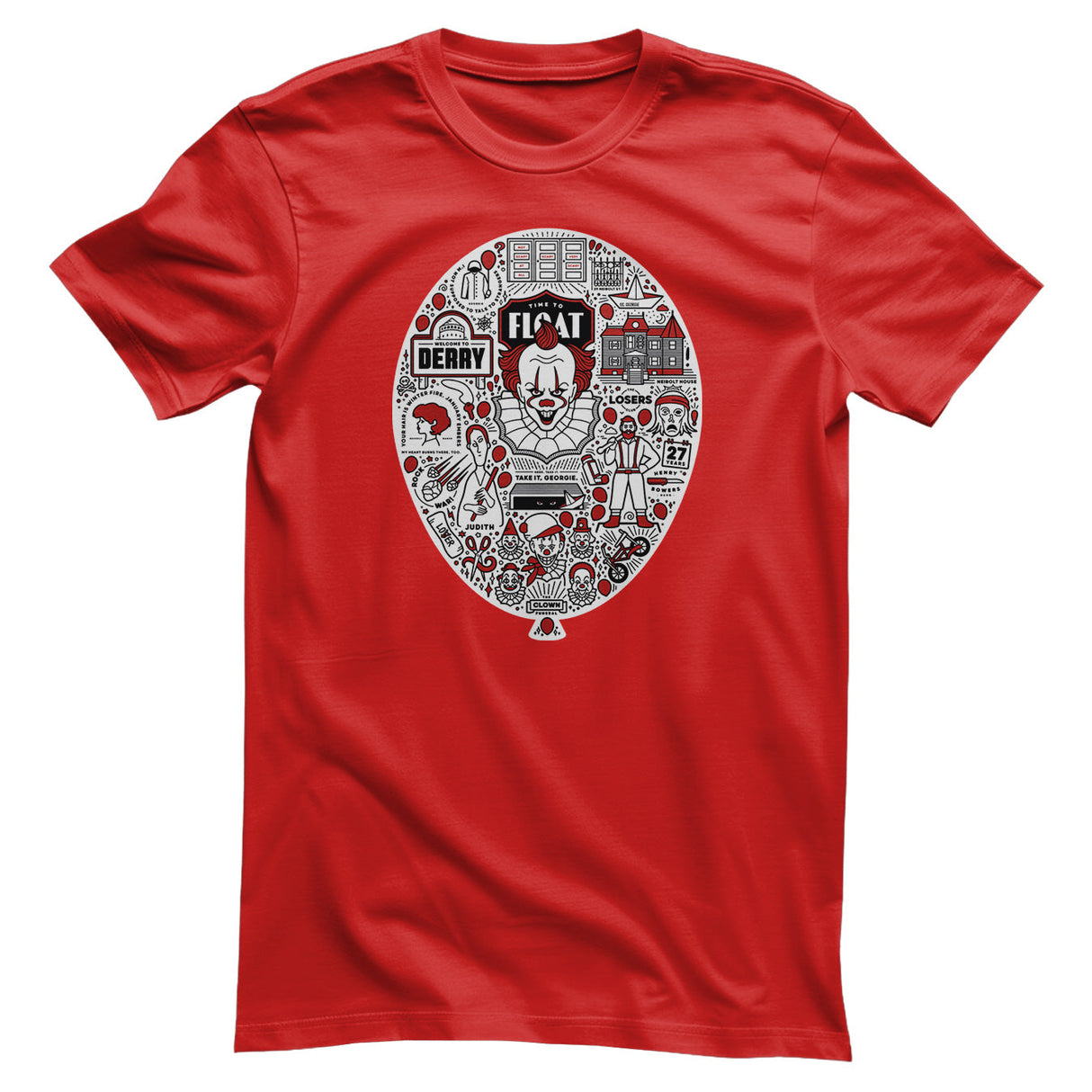 IT - Balloon Icons Mens T-Shirt