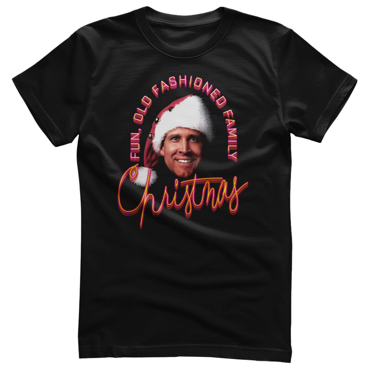 National Lampoon's Christmas Vacation - Fun Old Fashioned Christmas Neon Mens T-Shirt