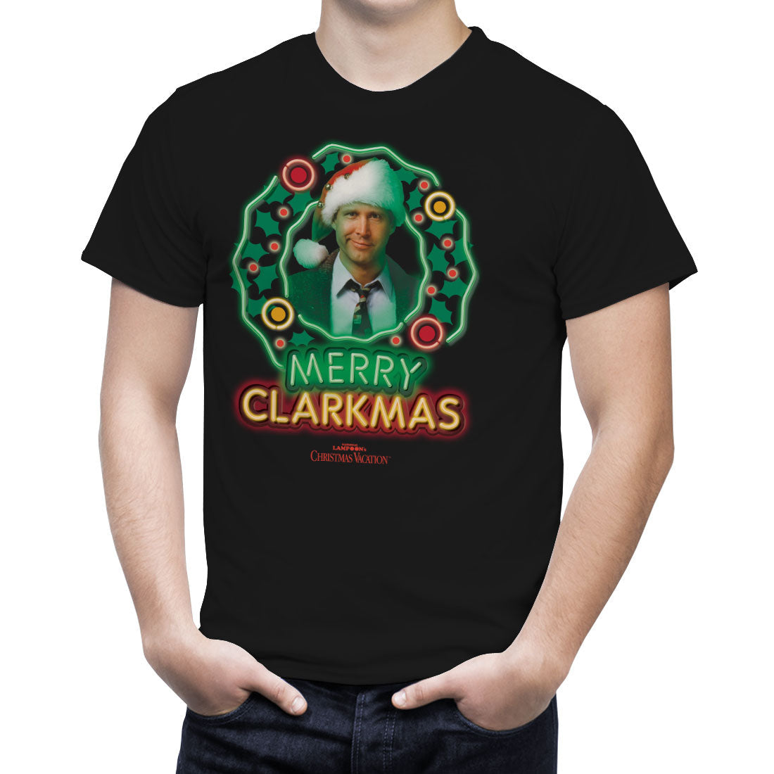 National Lampoon's Christmas Vacation - Lampoon's Christmas - Merry Clarkmas Mens T-Shirt