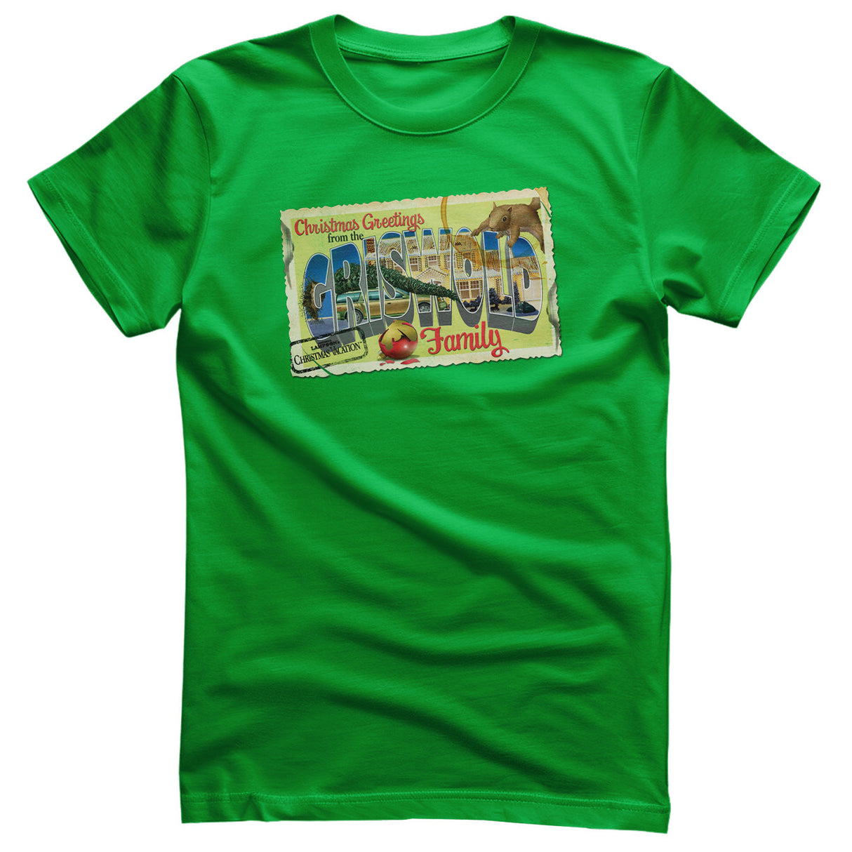 National Lampoon's Christmas Vacation - Christmas Greeting From The Griswold Family Mens T-Shirt