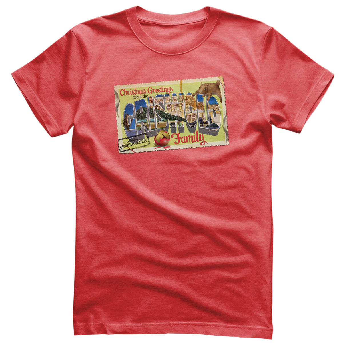 National Lampoon's Christmas Vacation - Christmas Greeting From The Griswold Family Mens T-Shirt