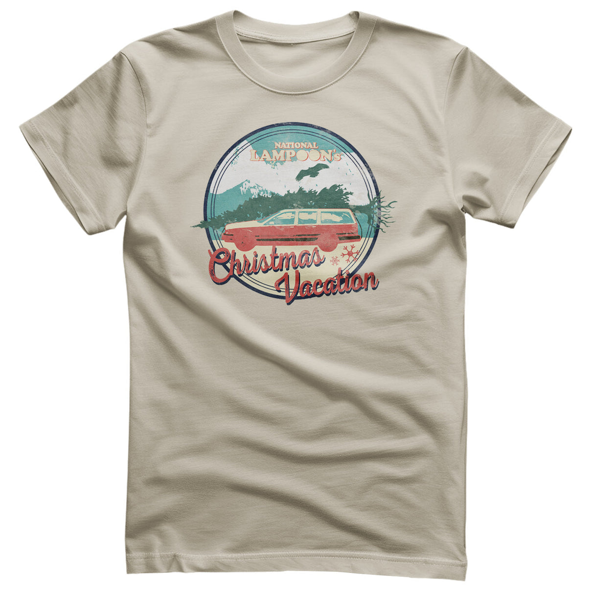 National Lampoon's Christmas Vacation - Lampoon's Christmas Vintage Patch Mens T-Shirt