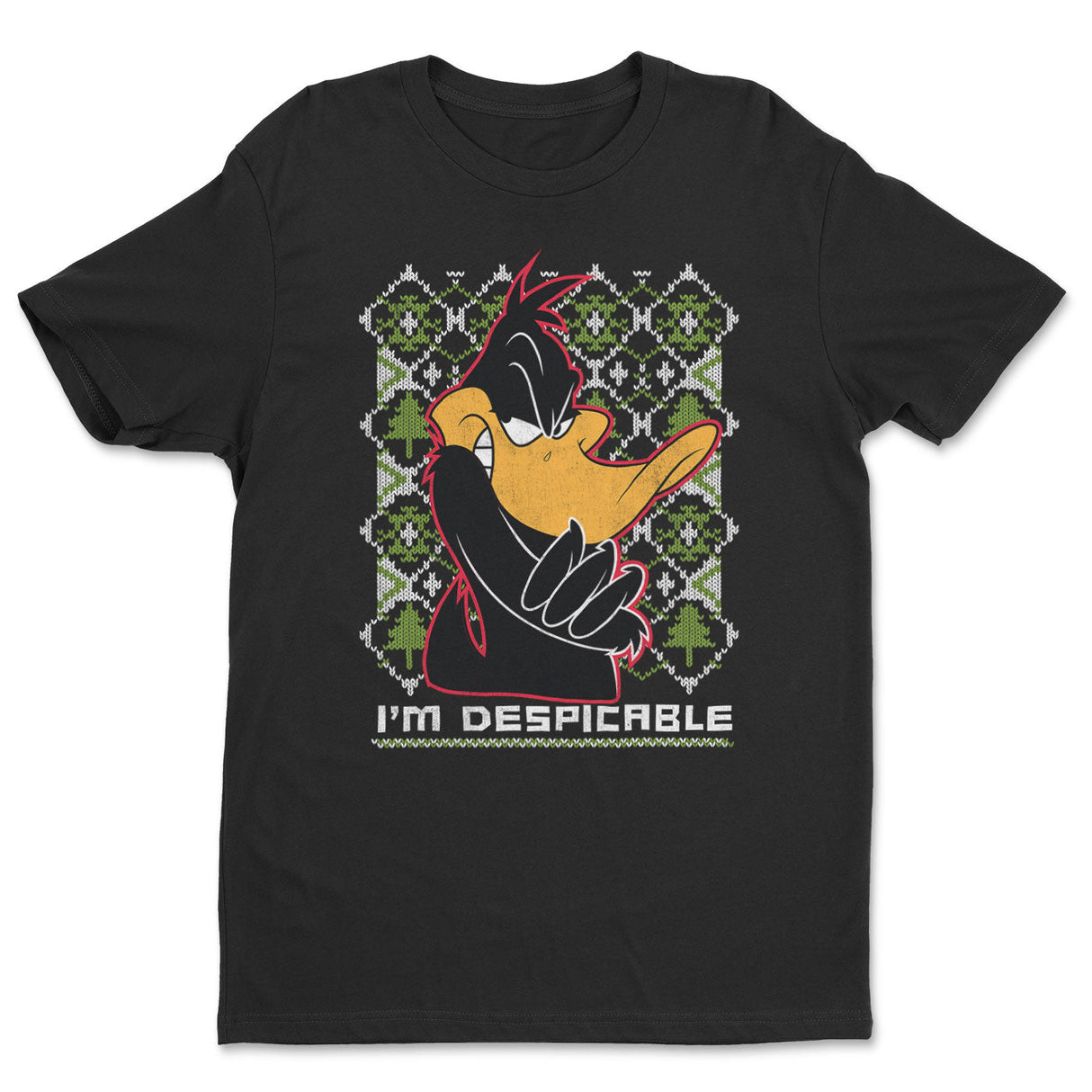 Looney Tunes - Christmas - I'm Despicable Mens T-Shirt