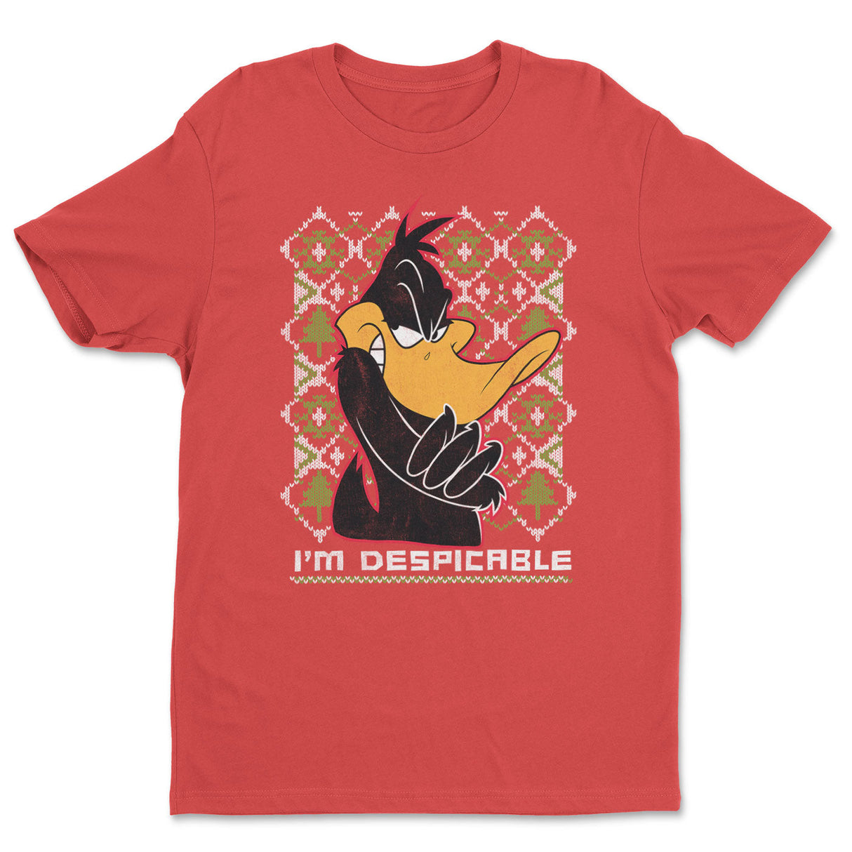 Looney Tunes - Christmas - I'm Despicable Mens T-Shirt