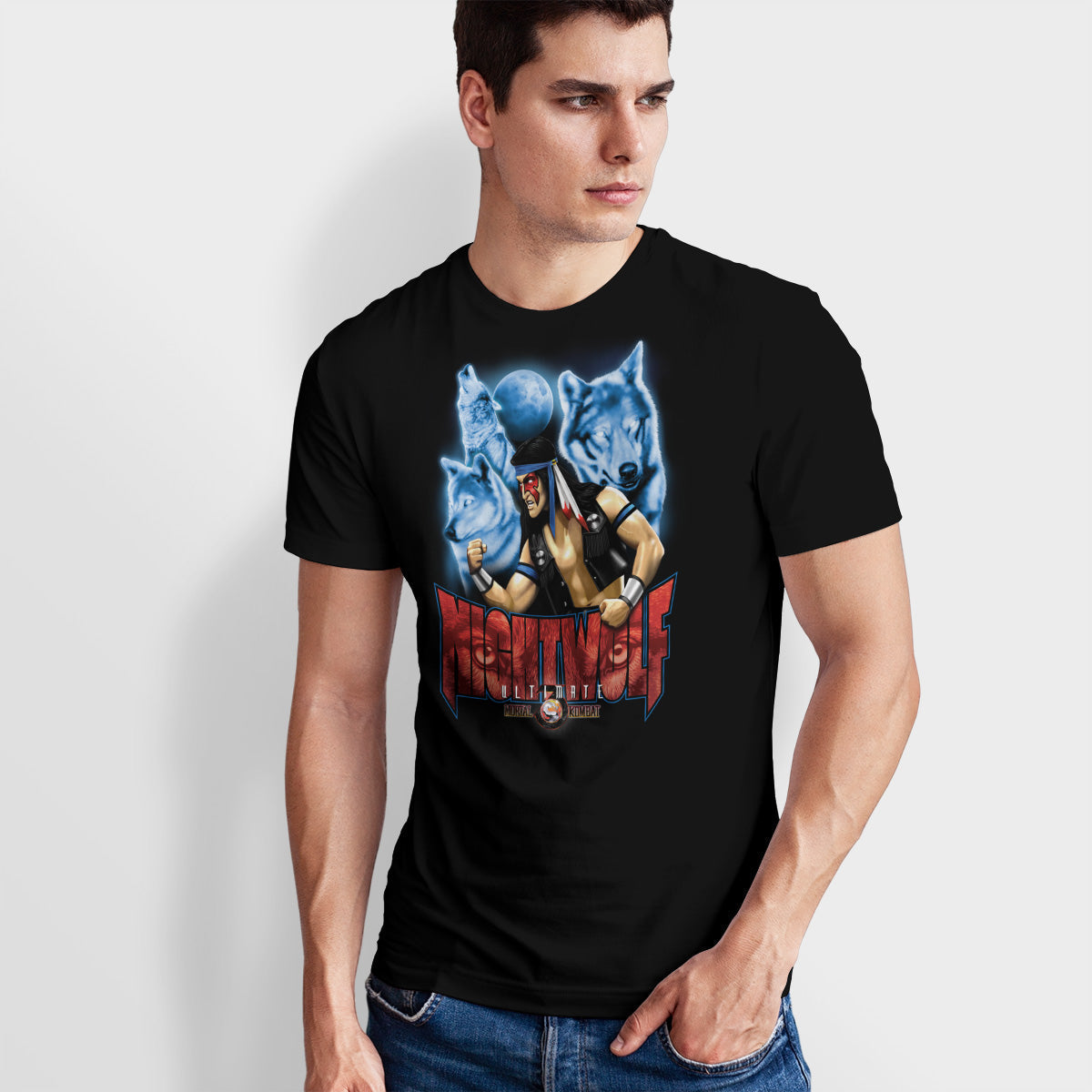 Mortal Kombat - Nightwolf Mens T-Shirt