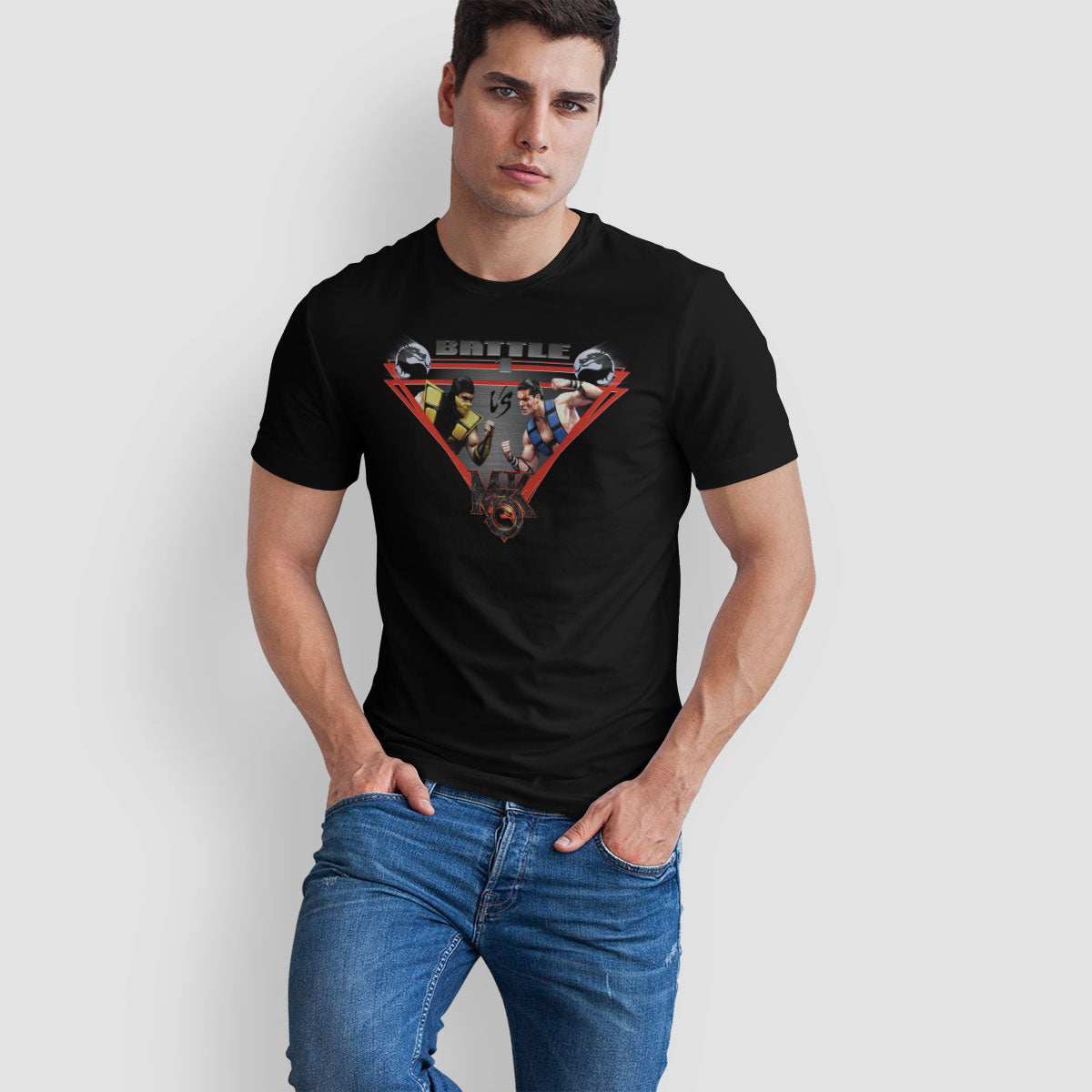Mortal Kombat - Battle Mens T-Shirt